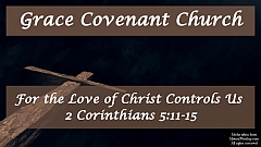 2 Corinthians 5:11-15