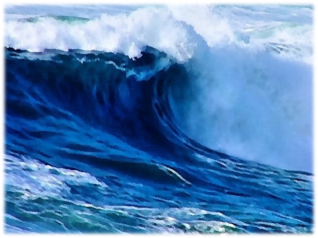 Ocean Wave Curl